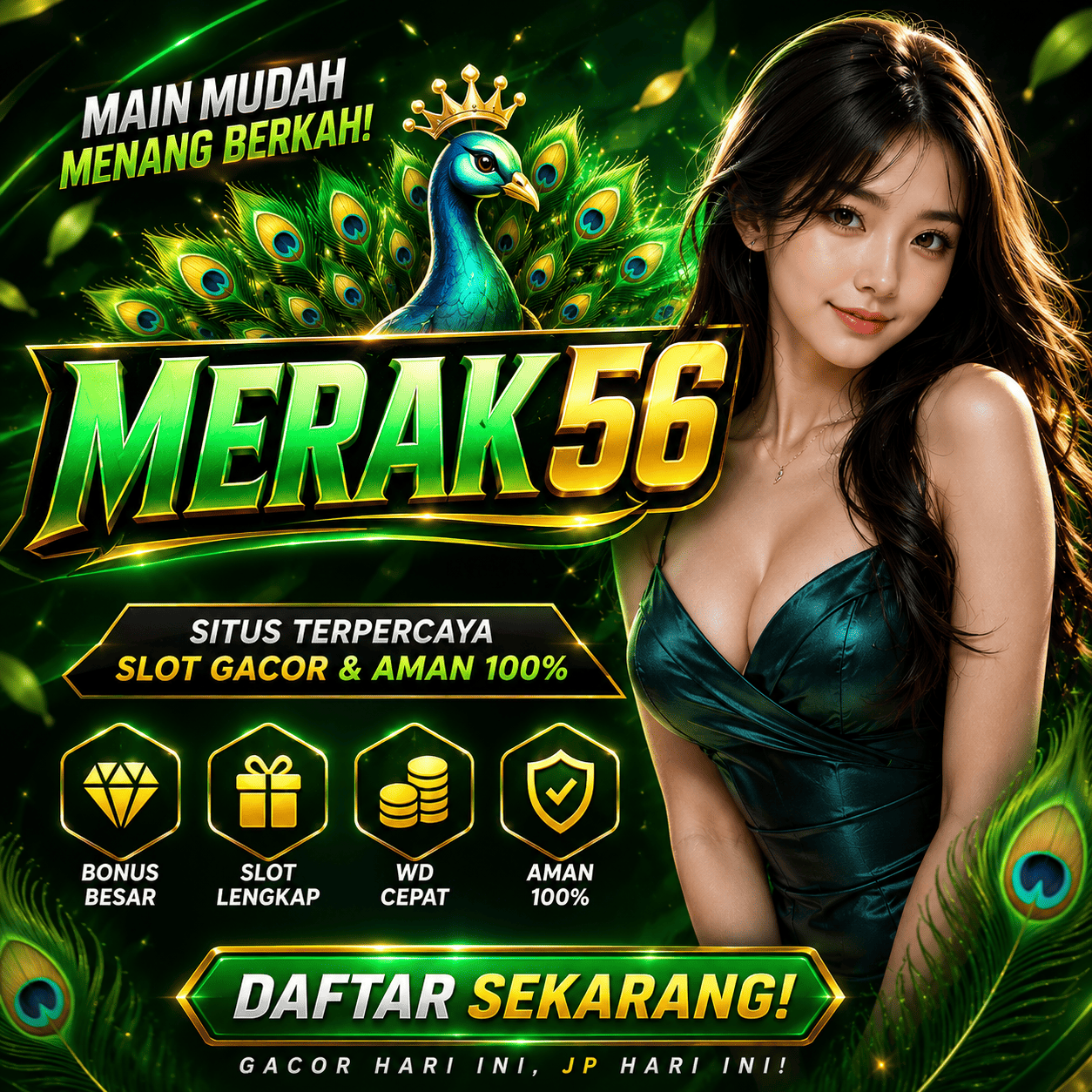 MERAK56 狐 Jalur Siber Visioner dengan Rancangan Digital Berkarakter